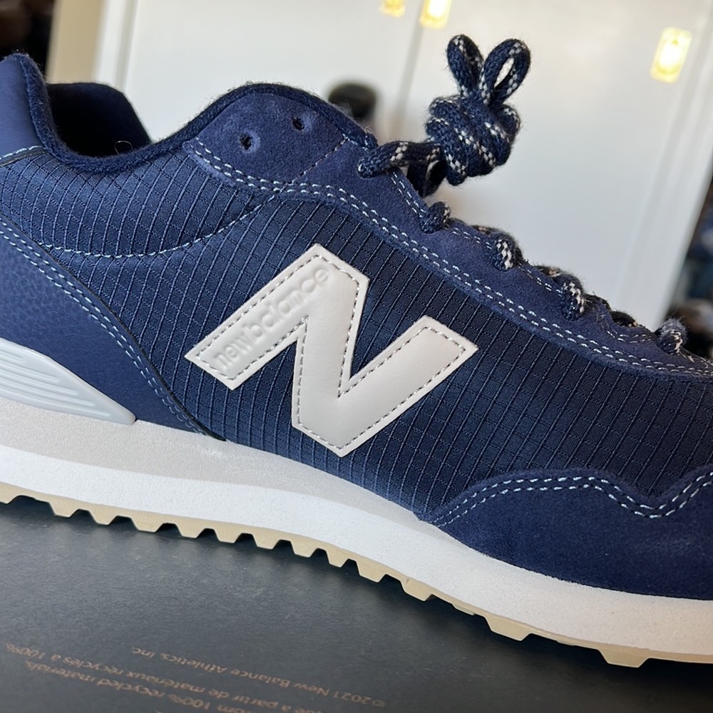New balance 515 Sneakers Blue & bone white color New in Box - Picture 4 of 7